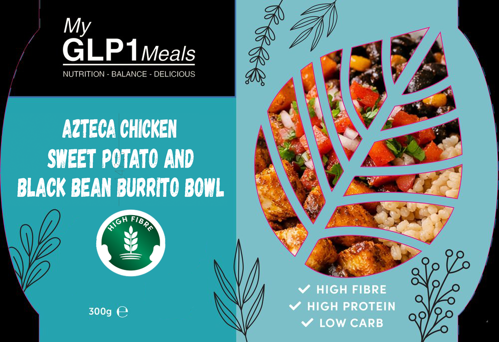 Azteca Chicken Sweet Potato and Black Bean Burrito Bowl